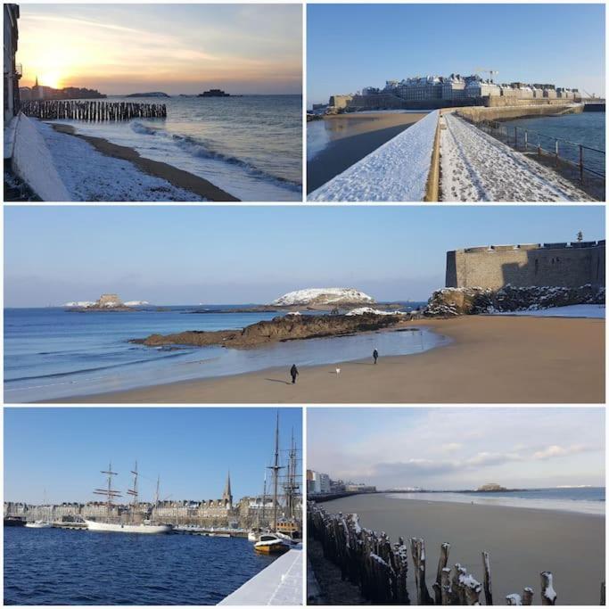 Appartement A 30M De La Plage Du Sillon. Saint-Malo Ngoại thất bức ảnh
